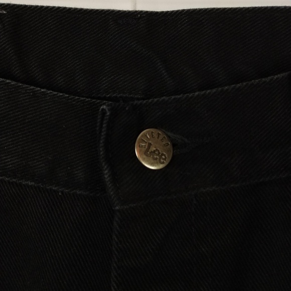 Vtg Lee riveted high waist mom jeans size 12L - Picture 4 of 7